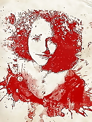 © souldesigns 2020 - Splash Colour Red Lipstick